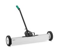 MSW MSW-MAG75 - Escoba magnética (73-100 cm, mango telescópico de 75 cm, imán de ferrita, colector de virutas, escoba magnética)