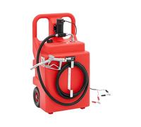 MSW MSW-PFT-120-D Surtidor portátil para combustible con bomba eléctrica 120 l 37 l/min Tanque móvil para diésel