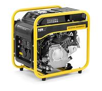 MSW MSW-PG-101 - Generador de energía inversor, gasolina, 3800 W, 230 V CA, arranque por retroceso, 1,1 l/h, depósito de gasolina: 5 l, inversor de energía, generador de emergencia