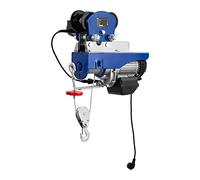 MSW MSW-PROCAT-800NW Polipasto con carro 800 kg Mando a distancia Carro eléctrico de viga Polipasto de cable