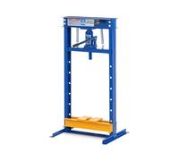 MSW - Prensa de taller de 12 t regulable en altura (7 posiciones), carrera: 130 mm, mesa: 540 x 170 mm, acero al carbono, prensa hidráulica, prensa hidráulica