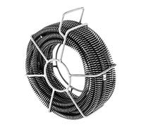 MSW - Set de 6 desatascadores espirales - 2,45 m / Ø16 mm - Longitud total 14,7 m