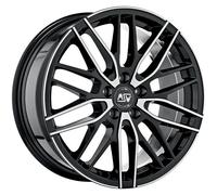 Llanta Msw Msw72 7x17 5x112 Et35 73.1 Hyper Black