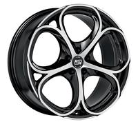 LLANTAS MSW MSW 82 PARA ALFA ROMEO STELVIO 9X20 5X110 GLOSS BLACK FULL POLISHED