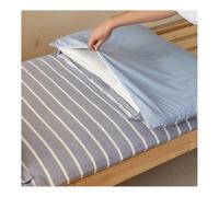 Mswborml Algodón Funda de Colchón para Japonés Colchón Futón, Tamaño Completo Protector de Colchón con Cremallera, Lavable en La Lavadora Tatami Cubierta de Polvo Sin Colchon,J,150x200cm/59x79in