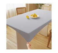 Mswborml Impermeable Mantel Rectangular Ajustable con Bordes Elásticos, Antiaceite Protector de Mesa Comedor, Suave Cubierta de Mesa para Exterior, Cocina, Pícnic, Camping,D,80x140cm/31x55in