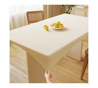 Mswborml Impermeable Mantel Rectangular Ajustable con Bordes Elásticos, Antiaceite Protector de Mesa Comedor, Suave Cubierta de Mesa para Exterior, Cocina, Pícnic, Camping,A,90x160cm/35x63in