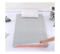 Mswborml Modernas Cubierta de Colchón del Futón del Tatami, Transpirable Funda de Colchón de Piso de Futón con Cremallera, Plegable Funda de Futón Japonés de Algodón, Lavable,F,90x200cm/35x79in