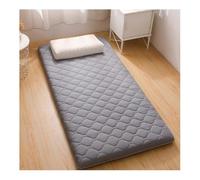 Mswborml Poliéster Colchón de Futón Japonés, Tapete Tatami, Tapete para Suelo, Tamaño con Banda Elástica, Duradero Colchón de Suelo Tatami, Individual/Individual/Queen/King,B,80x190cm/31x75in