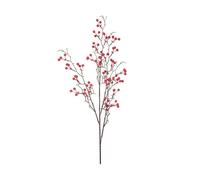MSWgjYRQ Plantas artificiales para decoración de plantas artificiales, acebo, frutos rojos, Año Nuevo, jarrones para el hogar, mesa, jardín, bonsái, festival, fiesta, patio, decoración de boda, caja