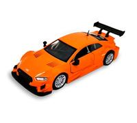 MSZ - Audi RS 5 Racing - Escala 1:32 - con Sistema Pullback- Naranja - Vehículo Coleccionable - Die Cast - +3 años (DEQUBE 948D00371)
