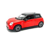 MSZ - BMW Mini Cooper - Escala 1:28 - Rojo - Vehículo Coleccionable - con Sistema Pullback - Die Cast - +3 años (DEQUBE 948D00420)