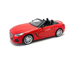 MSZ - BMW Z4 M40I- Escala 1:30 - con Sistema Pullback- Rojo - Vehículo Coleccionable - Die Cast - +3 años (DEQUBE 948D00377)