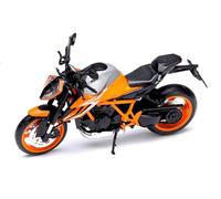 MSZ - KTM 1290 Super Duke R - Escala 1:12 - Naranja - Vehículo Coleccionable - Die Cast - +3 años (DEQUBE 948D00404)
