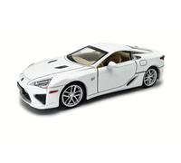 MSZ - Lexus LFA - Escala 1:32 - Blanco - Vehículo Coleccionable - con Sistema Pullback - Die Cast - +3 años (DEQUBE 948D00411)
