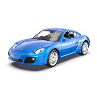 MSZ Porsche Cayman S Coches a Escala 1:32 D00416 - Metal Die-Cast con Sistema Pull-Back para Niños +3 Años