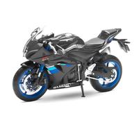 MSZ - Suzuki GSX-R1000-1:18 - Negro - Vehículo Coleccionable - Die Cast - +3 años (DEQUBE 948D00387)