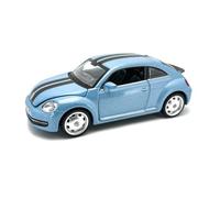 MSZ - Volkswagen The Beetle - Escala 1:31 - Azul - Vehículo Coleccionable - con Sistema Pullback - Die Cast - +3 años (DEQUBE 948D00408)