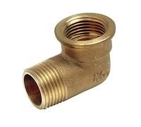 Mt bk accesorio lt.rosc. - Codo 90º macho-hembra 1/2" laton