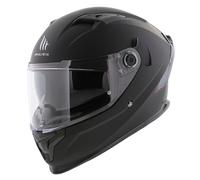 MT Braker SV casco sólido negro mate