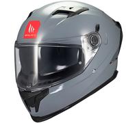 MT BRAKER SV SOLID A12 casco integral de moto gris L
