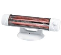 MT Calefactor infrarrojos baño con pie. potencia: 600/1.200 w. interruptor de seguridad. cabezal ajustable