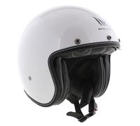 MT Casco Jet Le Mans II SV S blanco brillante