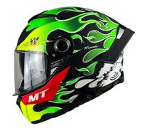 Mt Casco Moto Casco Thunder 4 Sv Yamanaka 2024 B6 Negro/rojo/verde S Negro/rojo/verde S