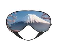 Mt. Fuji - Antifaz suave de principios de primavera, unisex, cómodo y transpirable, adecuado para el descanso diario. Te ayuda a entrar rápidamente en un sueño profundo.