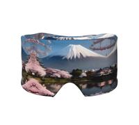 Mt. Fuji in Early Spring - Diadema unisex para dormir de lado, máscara para dormir y orejeras (26.8 x 4.3 pulgadas), orejeras ajustables para interiores y exteriores, viajes, yoga, cómodas