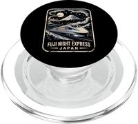 MT Fuji Noche Japón Shinkansen Retro Tren Bala Recuerdo PopSockets PopGrip para MagSafe