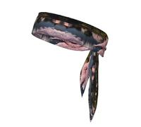 Mt. Fuji - Vendaje deportivo impreso de principios de primavera, adecuado para entusiastas del deporte, fútbol ninja y baloncesto