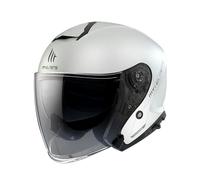 MT HELMETS 11200000004 Casco de Moto, Adultos Unisex, Gloss Pearl White, Small