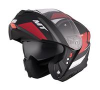 Casco Moto Modular MT FU935SV Genesis SV Cave A5 Rojo Mate Talla XS con Gafa Solar HOMOLOGADO