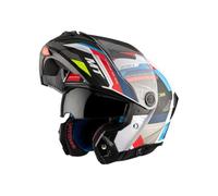 MT HELMETS Atom 2 SV, Casco moto Modular Flip-Up, Visor Solar Retráctil, Interior Lavable, Preparado Intercomunicador UCS, Bloqueo frontal, Visor con posición Ventilación, Homologado ECE 22.06 & DOT