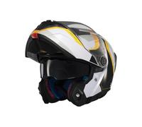MT Helmets Atom 2 SV, Casco moto Modular Flip-Up, Visor Solar Retráctil, Interior Lavable, Preparado Intercomunicador UCS, Bloqueo frontal, Visor con posición Ventilación, Homologado ECE 22.06 & DOT