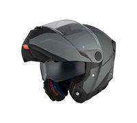 MT Helmets Atom 2 SV, Casco moto Modular Flip-Up, Visor Solar Retráctil, Interior Lavable, Preparado Intercomunicador UCS, Bloqueo frontal, Visor con posición Ventilación, Homologado ECE 22.06 & DOT