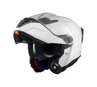 MT Helmets Atom 2 SV, Casco moto Modular Flip-Up, Visor Solar Retráctil, Interior Lavable, Preparado Intercomunicador UCS, Bloqueo frontal, Visor con posición Ventilación, Homologado ECE 22.06 & DOT