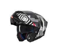 MT Helmets Atom 2 SV, Casco moto Modular Flip-Up, Visor Solar Retráctil, Interior Lavable, Preparado Intercomunicador UCS, Bloqueo frontal, Visor con posición Ventilación, Homologado ECE 22.06 & DOT