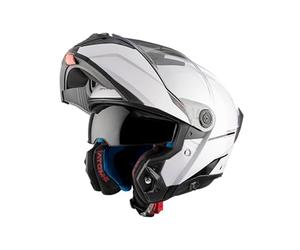 MT Helmets Atom 2 SV, Casco moto Modular Flip-Up, Visor Solar Retráctil, Interior Lavable, Preparado Intercomunicador UCS, Bloqueo frontal, Visor con posición Ventilación, Homologado ECE 22.06 & DOT