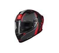 MT Helmets Braker SV, Casco Moto Integral Deportivo, Visor Solar Retráctil, Pantalla de Extracción Rápida Patentada, Spoiler Aerodinámico y Preparado Intercomunicador UCS, Homologado ECE 22.06 & DOT