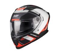 Casco Braker SV Inception B5 Gris/ Rojo Mate MT Helmets
