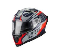 MT Helmets Braker SV, Casco Moto Integral Deportivo, Visor Solar Retráctil, Pantalla de Extracción Rápida Patentada, Spoiler Aerodinámico y Preparado Intercomunicador UCS, Homologado ECE 22.06 & DOT