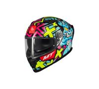 MT Helmets Braker SV, Casco Moto Integral Deportivo, Visor Solar Retráctil, Pantalla de Extracción Rápida Patentada, Spoiler Aerodinámico y Preparado Intercomunicador UCS, Homologado ECE 22.06 & DOT