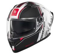 MT Helmets Braker SV Designed Charm A1 Mate - Casco de Moto Integral con Visor Solar, para Hombre y Mujer, Homologado ECE 22.06 (M)