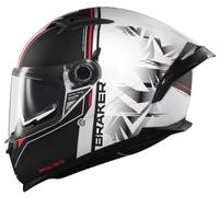 MT Helmets Casco Integral Modelo Braker SV Charm A1 Mate Totalmente Homologado 22.06 (XL 61/62)