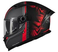 MT Helmets Casco Integral Modelo Braker SV Charm B5 Negro Mate Totalmente Homologado 22.06 (L 59/60)
