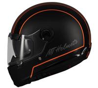 MT Helmets Casco Integral Modelo JARAMA SV Wild B1 Negro Brillo/Mate Totalmente Homologado 22.06 (M 57/58)
