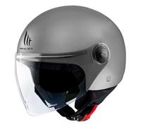 MT HELMETS Casco Jet Street S Solid - gris mate (S)