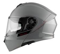 MT Helmets Casco Modular Modelo Genesis SV Solid A12 Gris Brillo (S 55/56)